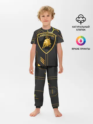 Детская пижама с брюками / Lamborghini