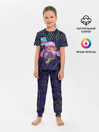 Детская пижама с брюками / Fall Guys | Season 4