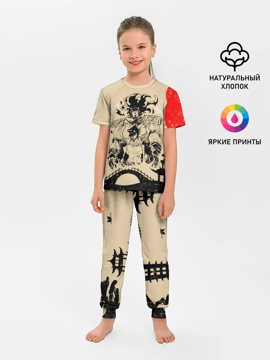 Детская пижама с брюками / JOJO BIZARRE ADVENTURE | ПРИКЛЮЧЕНИЯ ДЖОДЖО
