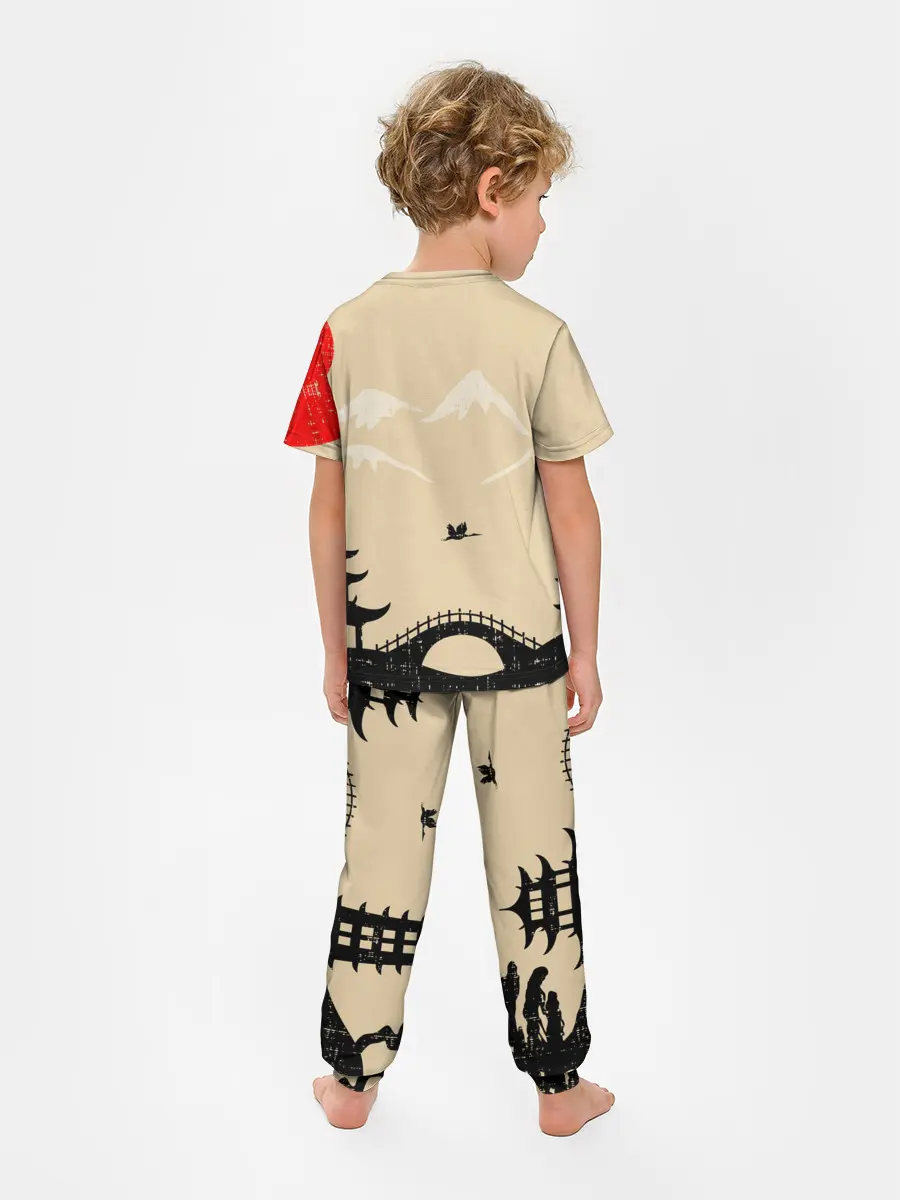 Детская пижама с брюками / JOJO BIZARRE ADVENTURE | ПРИКЛЮЧЕНИЯ ДЖОДЖО