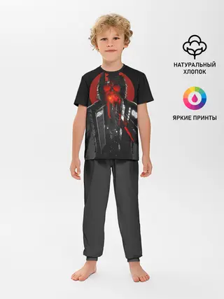 Детская пижама с брюками / Cyberpunk 2077 | Джонни