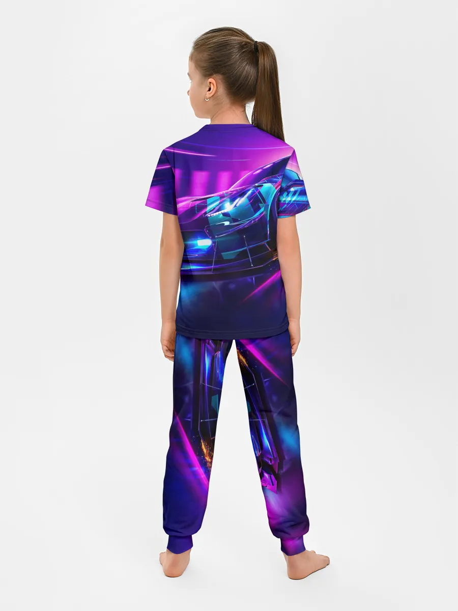 Детская пижама с брюками / Need for Speed