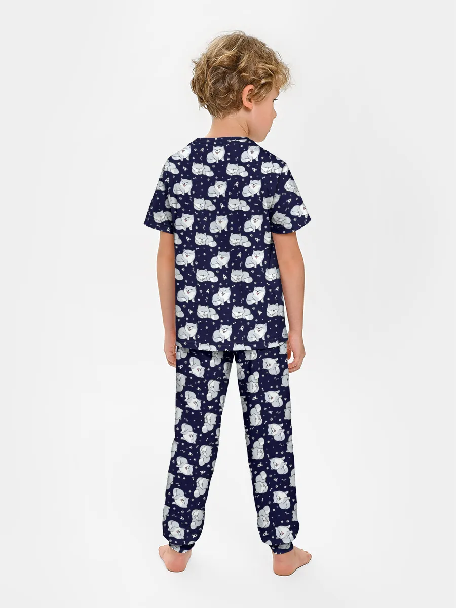 Детская пижама с брюками / Милая Шиба Ину