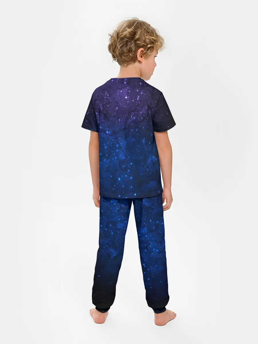 Детская пижама с брюками / Мечтающий Единорог