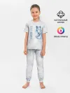 Детская пижама с брюками / Snow fox