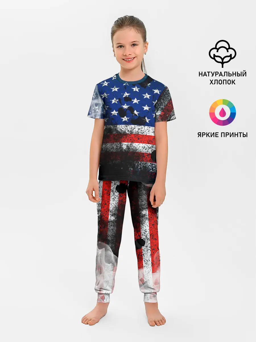 Детская пижама с брюками / США