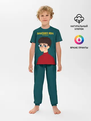 Детская пижама с брюками / Boulevard Depo / Powerpuff Luv