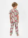 Детская пижама с брюками / Цветочный узор