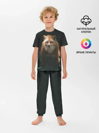 Детская пижама с брюками / Хитрый Лис