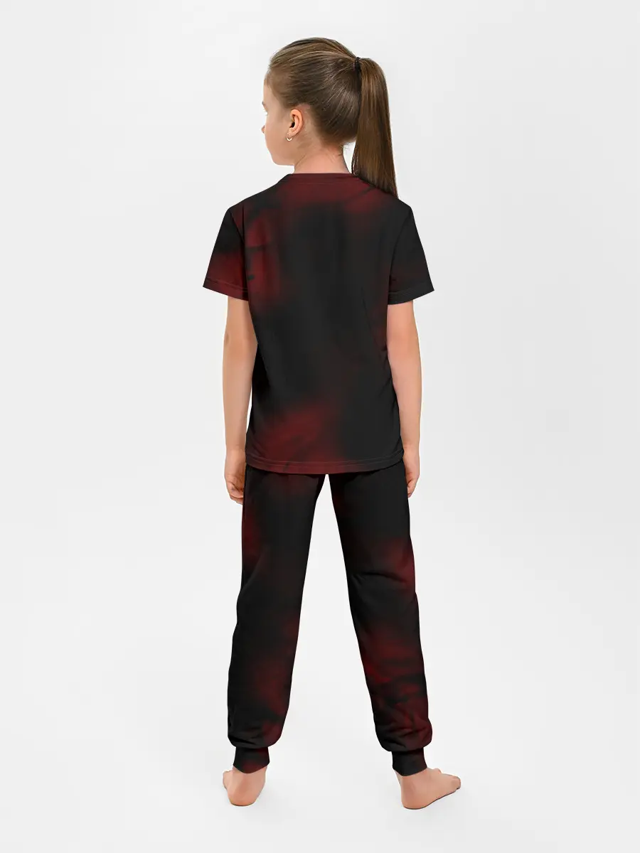 Детская пижама с брюками / Ябоку и Нора. БЕЗДОМНЫЙ БОГ