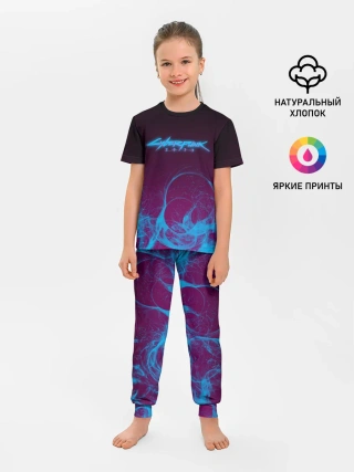 Детская пижама с брюками / CYBERPUNK 2077