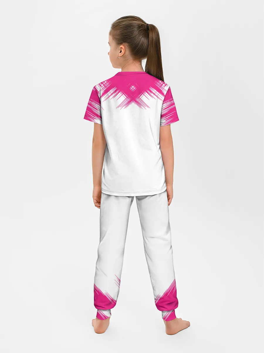 Детская пижама с брюками / Игра в кальмара | Люди в масках 456,