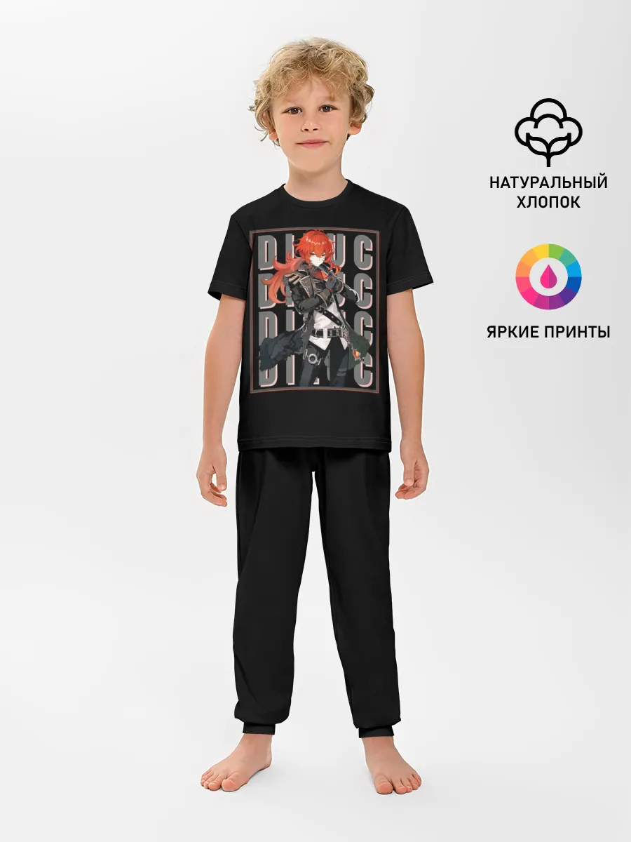 Детская пижама с брюками / Genshin Impact