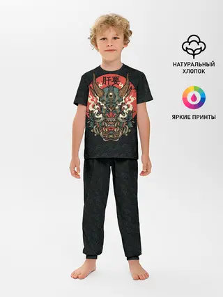 Детская пижама с брюками / Дракон Ханья