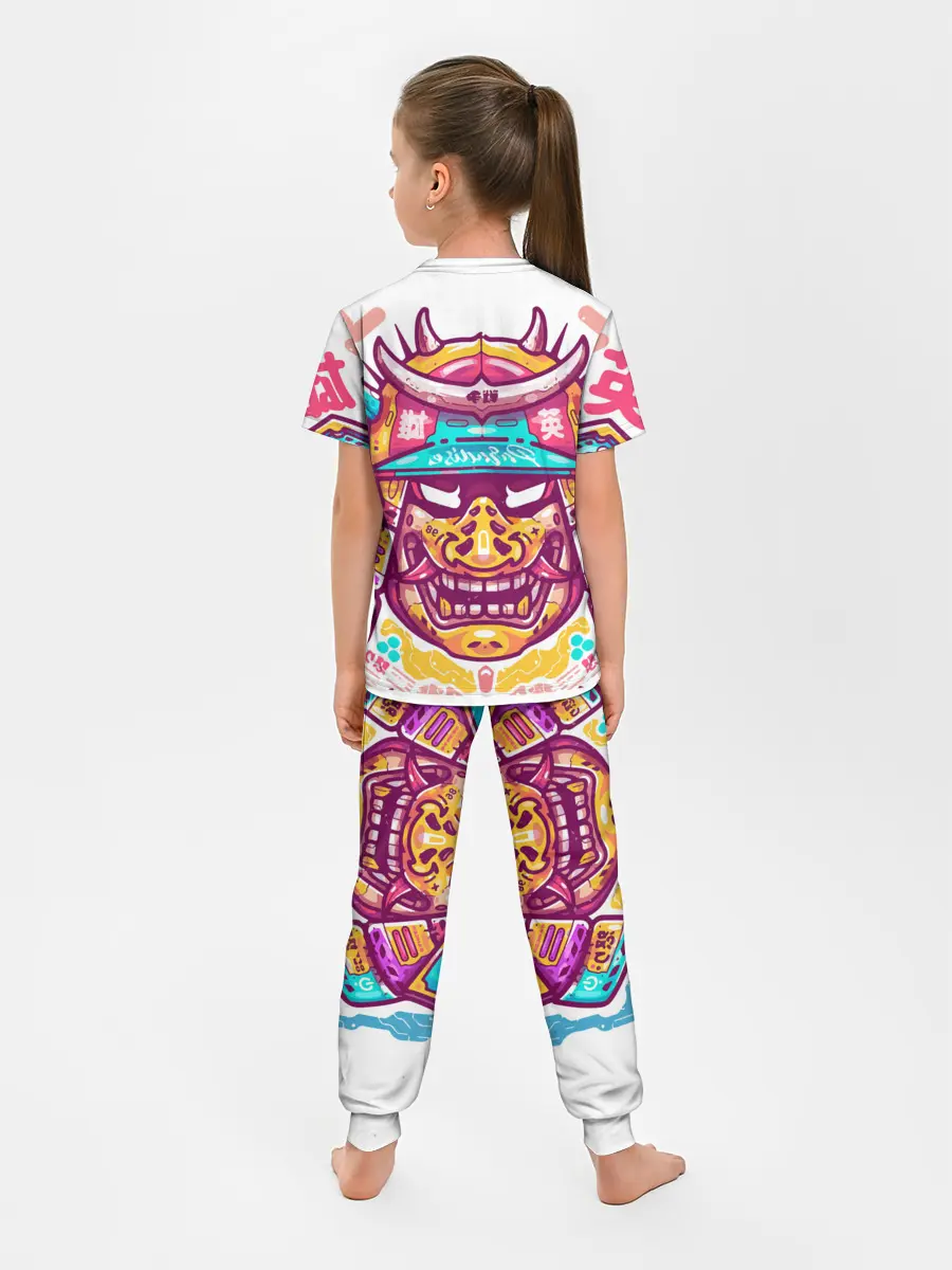 Детская пижама с брюками / Светлый самурай