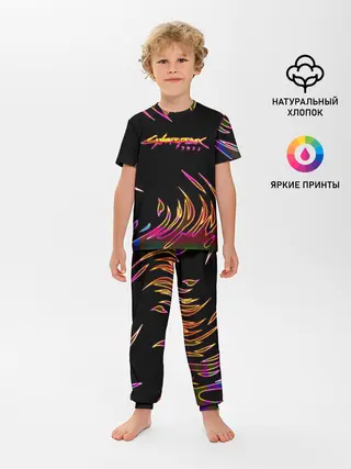 Детская пижама с брюками / Cyberpunk 2077