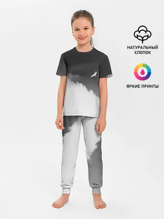 Детская пижама с брюками / ОРЁЛ НАД ЛЕСОМ