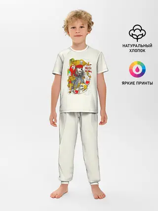 Детская пижама с брюками / Пират