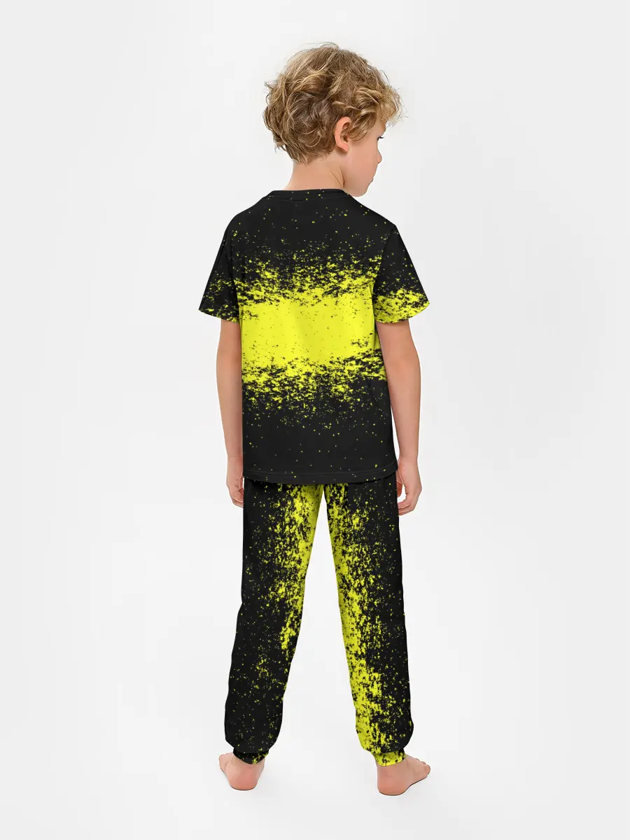 Детская пижама с брюками / Neon Abyss
