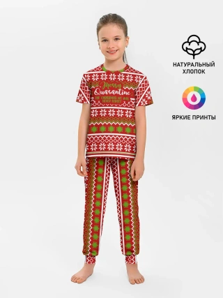 Детская пижама с брюками / The christmas we will...