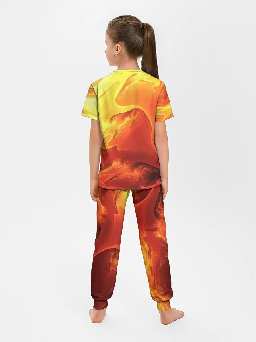 Детская пижама с брюками / Шаман Кинг | Хао | Зик