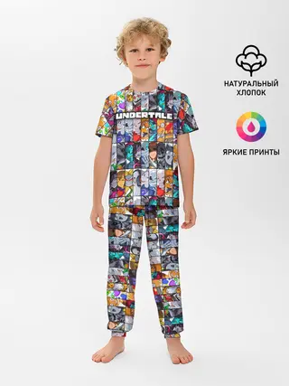 Детская пижама с брюками / UNDERTALE