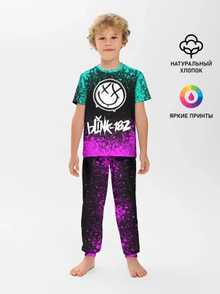 Детская пижама с брюками / Blink-182