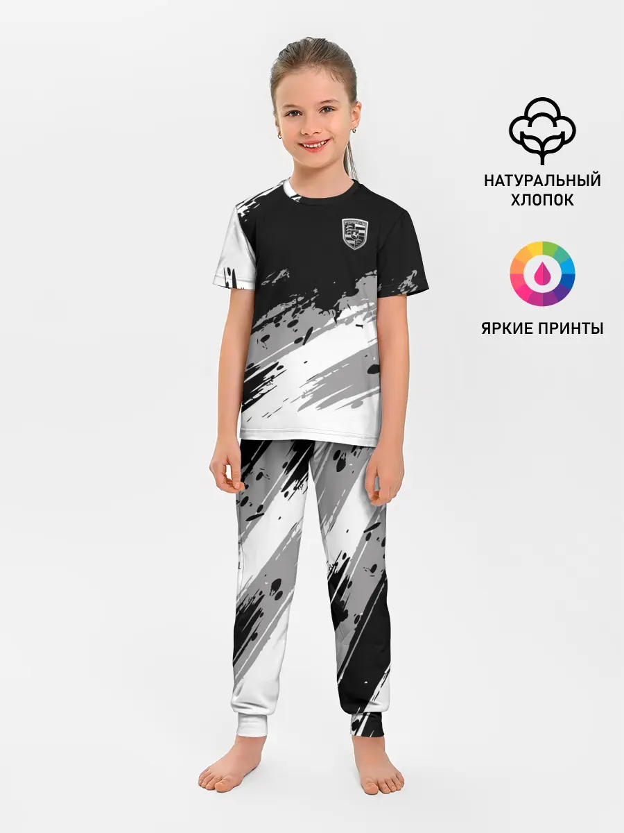 Детская пижама с брюками / Porsche