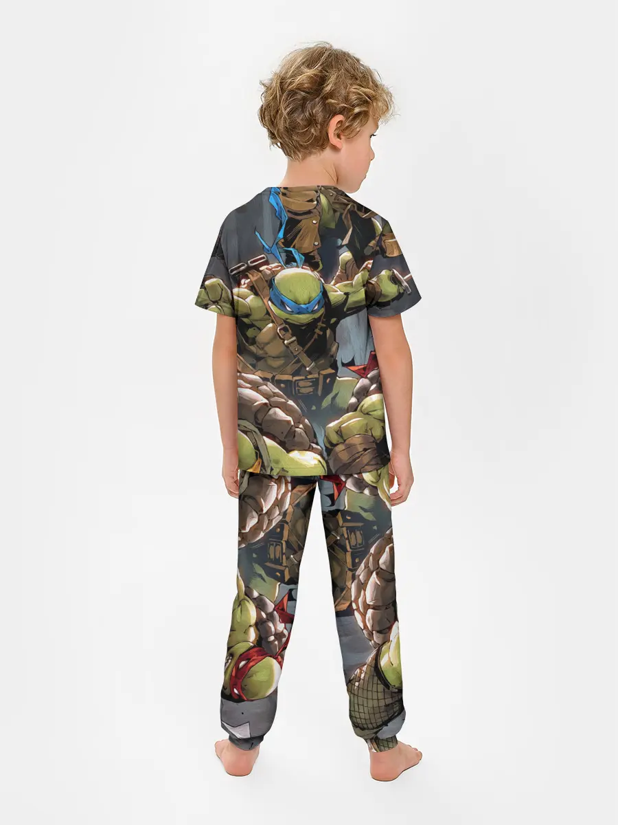 Детская пижама с брюками / ЧЕРЕПАШКИ