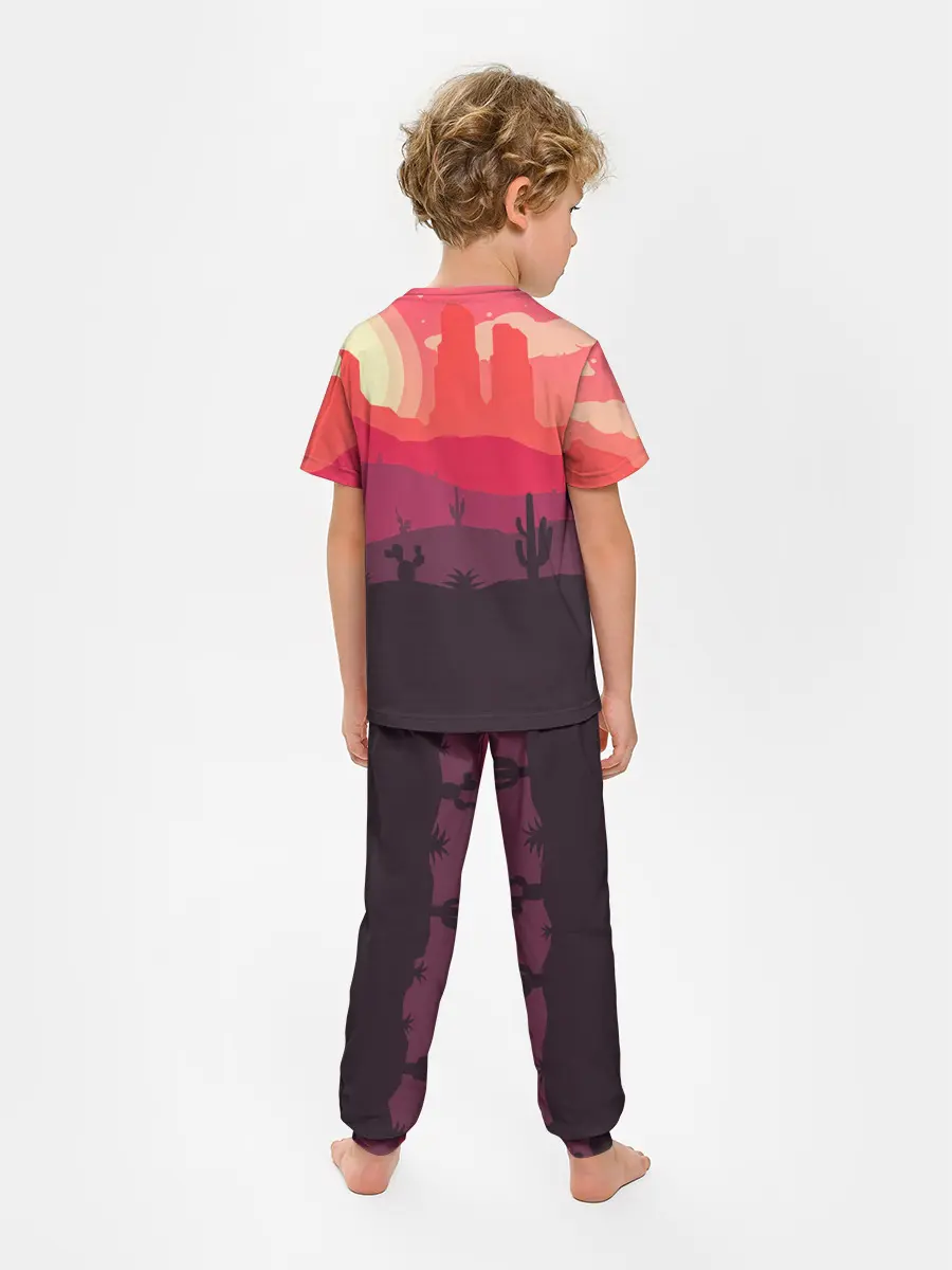 Детская пижама с брюками / Пустыня