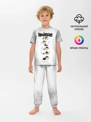 Детская пижама с брюками / Юу Нишиноя в истерике Haikyu!!