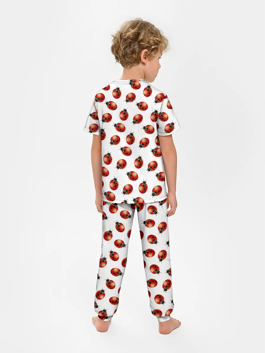 Детская пижама с брюками / Нашествие божьих коровок
