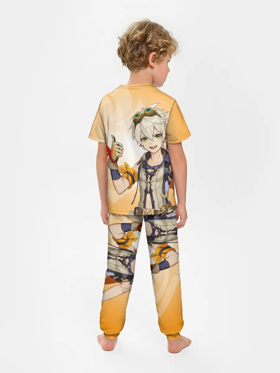 Детская пижама с брюками / GENSHIN IMPACT, БЕННЕТ