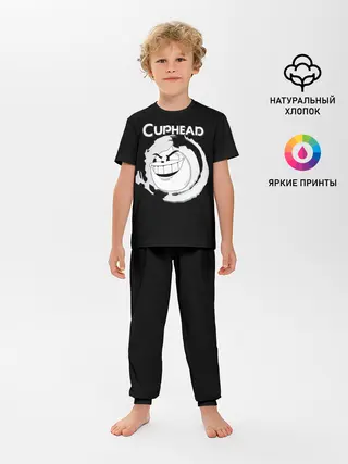 Детская пижама с брюками / босс caphead