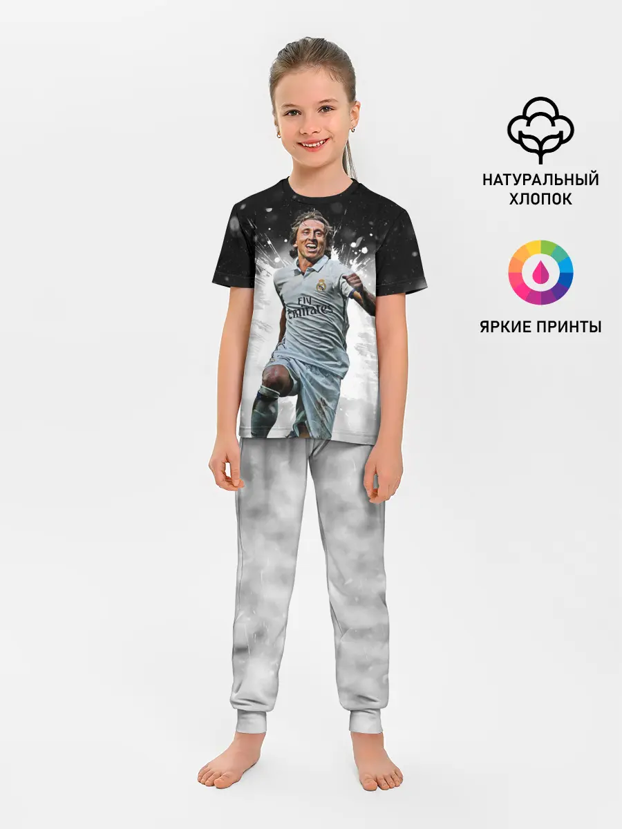 Детская пижама с брюками / Модрич