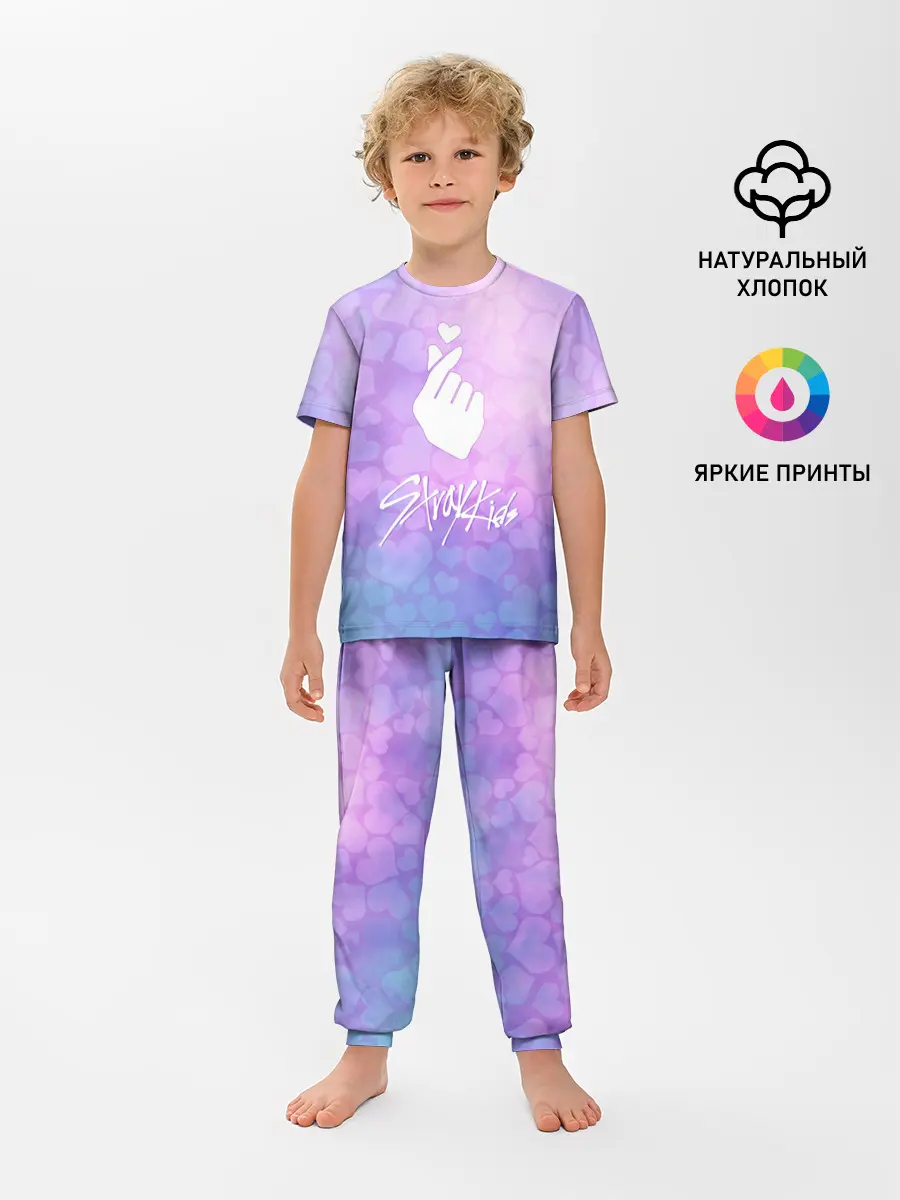 Детская пижама с брюками / Stray Kids