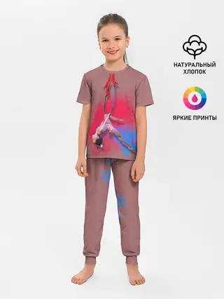 Детская пижама с брюками / Воздушная гимнастика
