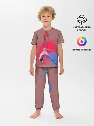 Детская пижама с брюками / Воздушная гимнастика