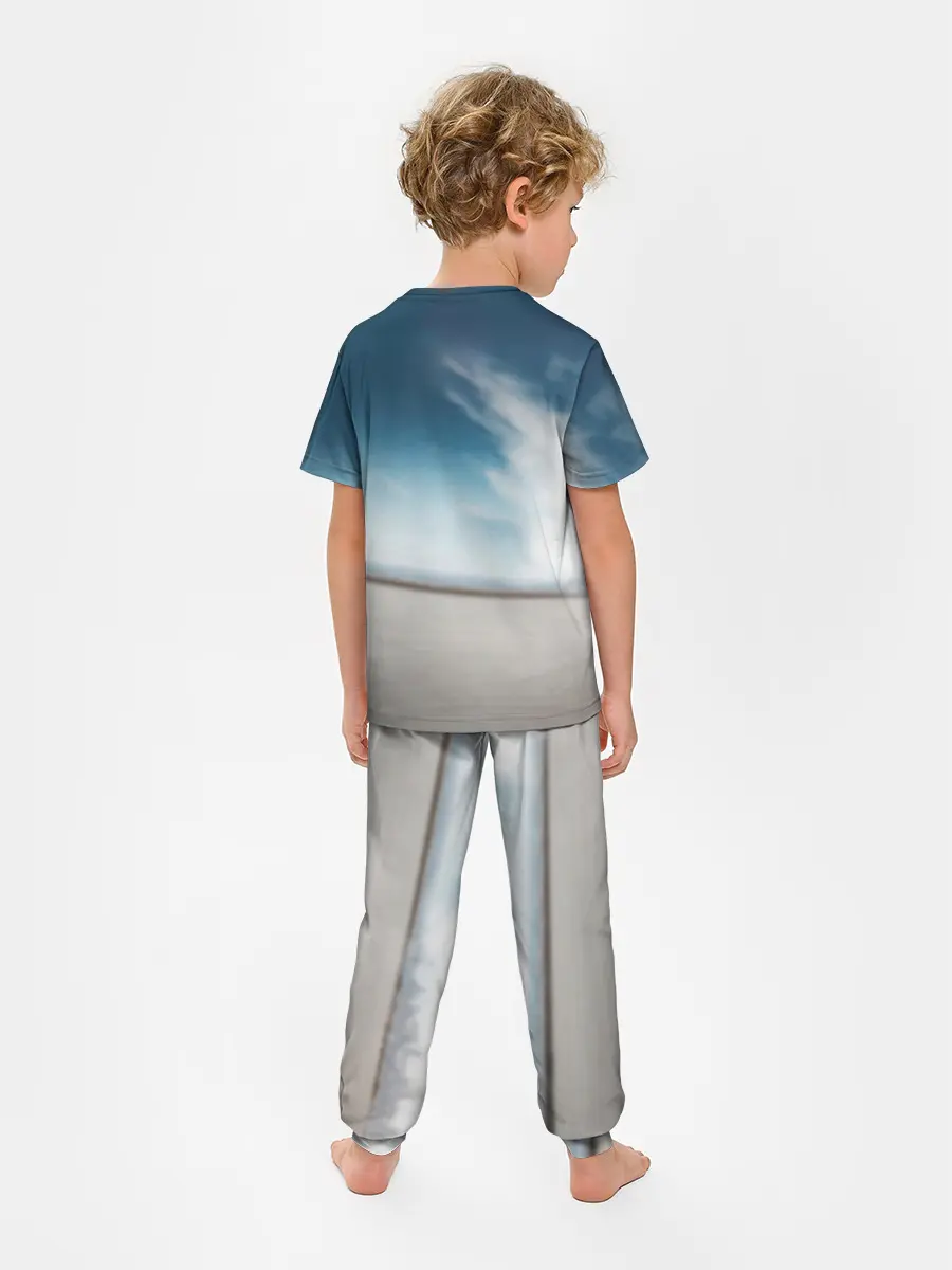 Детская пижама с брюками / Tesla Model 3