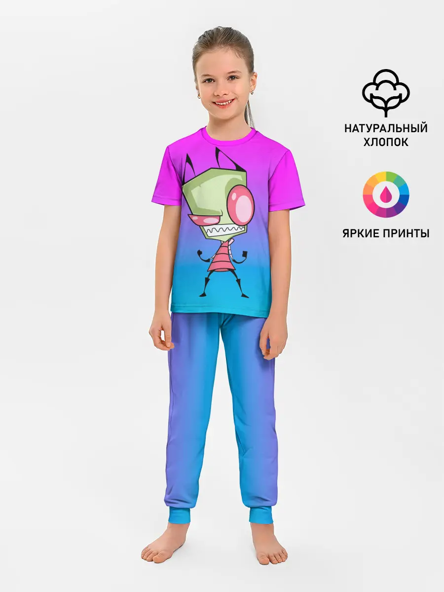 Детская пижама с брюками / Захватчик Зим