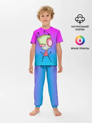 Детская пижама с брюками / Захватчик Зим