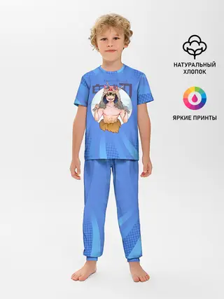 Детская пижама с брюками / Иноске Хашибира Kimetsu no Yaiba