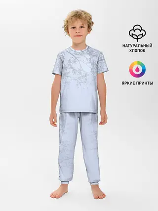 Детская пижама с брюками / Ветки