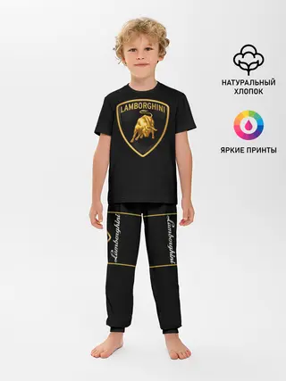 Детская пижама с брюками / Lamborghini
