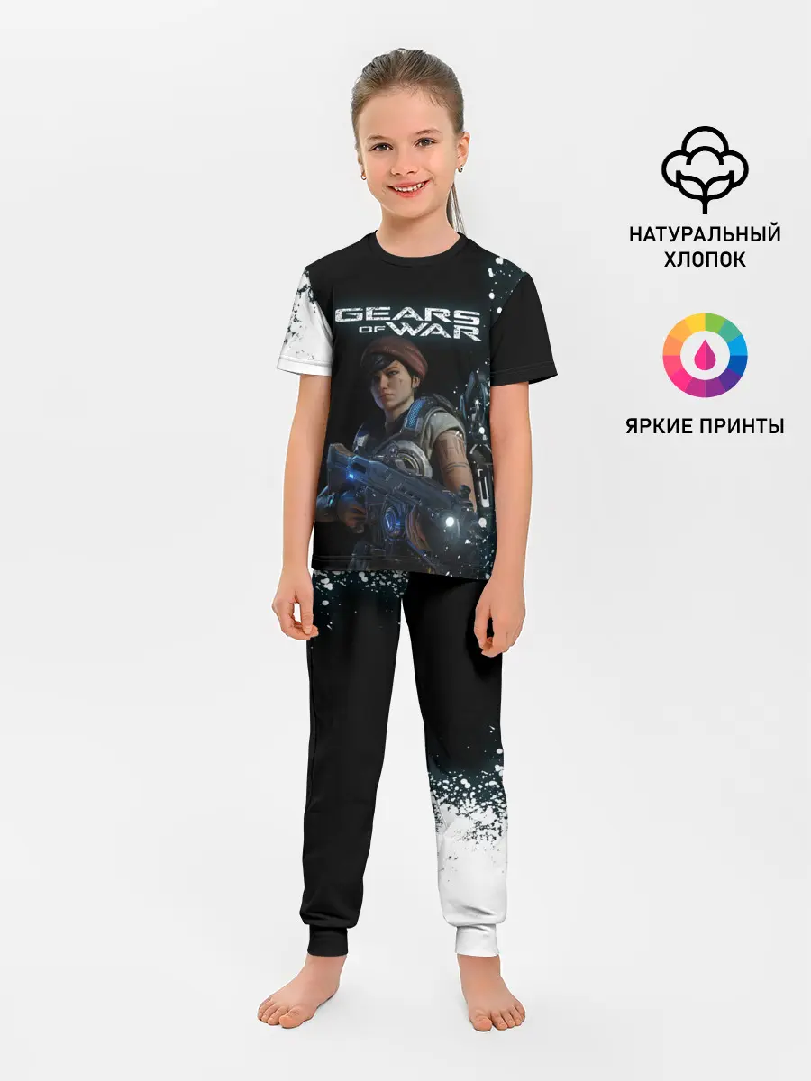 Детская пижама с брюками / GEARS OF WAR | ШЕСТЕРЕНКИ