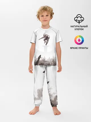 Детская пижама с брюками / Quake War