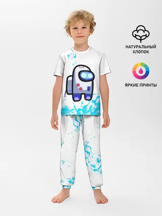 Детская пижама с брюками / among us