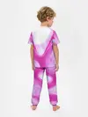 Детская пижама с брюками / Жидкий пурпур