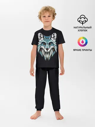 Детская пижама с брюками / Лис