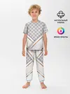Детская пижама с брюками / Luxury white & Gold